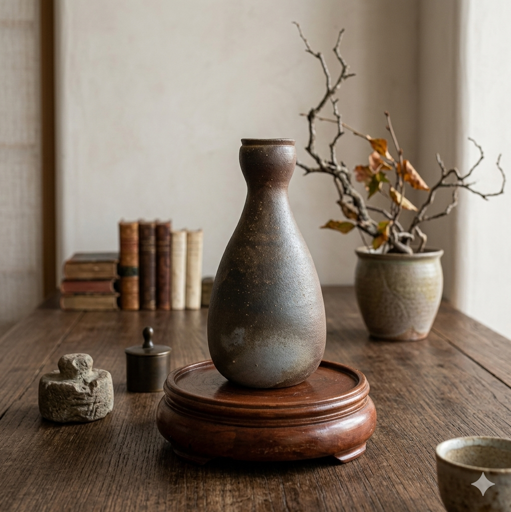 Bình gốm Bizen Nhật Bản