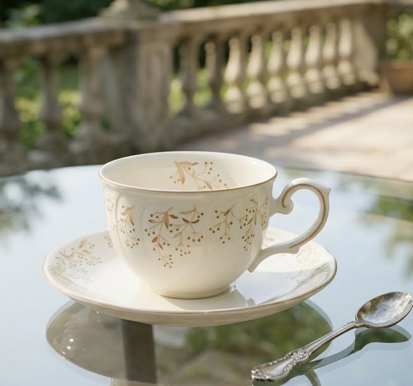 Set trà sứ dòng Flo's Collection của thương hiệu Noritake