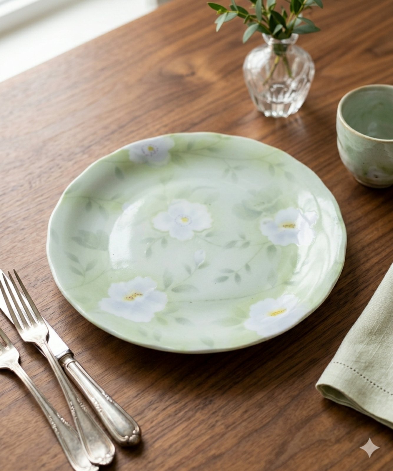 Combo Bát & Đĩa gốm sứ Mino ware (NEW LIFE by FUTADA) Nhật 
