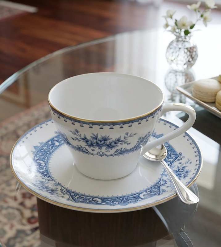 Set trà gốm sứ cao cấp cổ điển Sango China (Sango Fine China)
