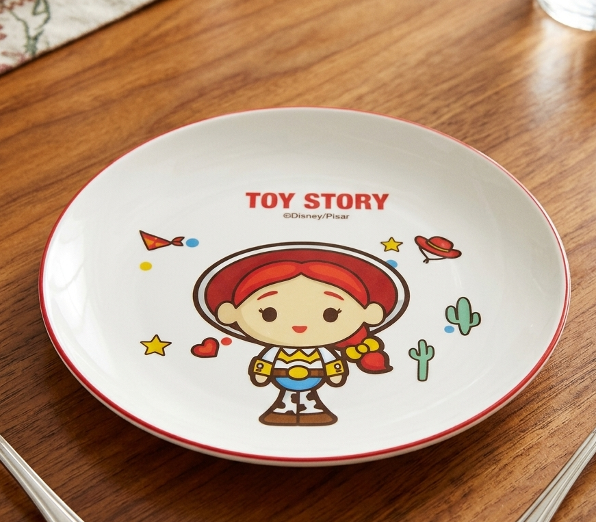 Đĩa Sứ Hoạt Hình Disney Pixar Toy Story Hình Nhân Vật Jessie