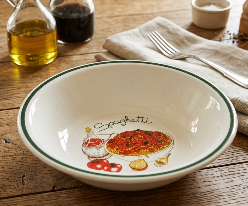 Tô  Gốm Sứ To Spaghetti 