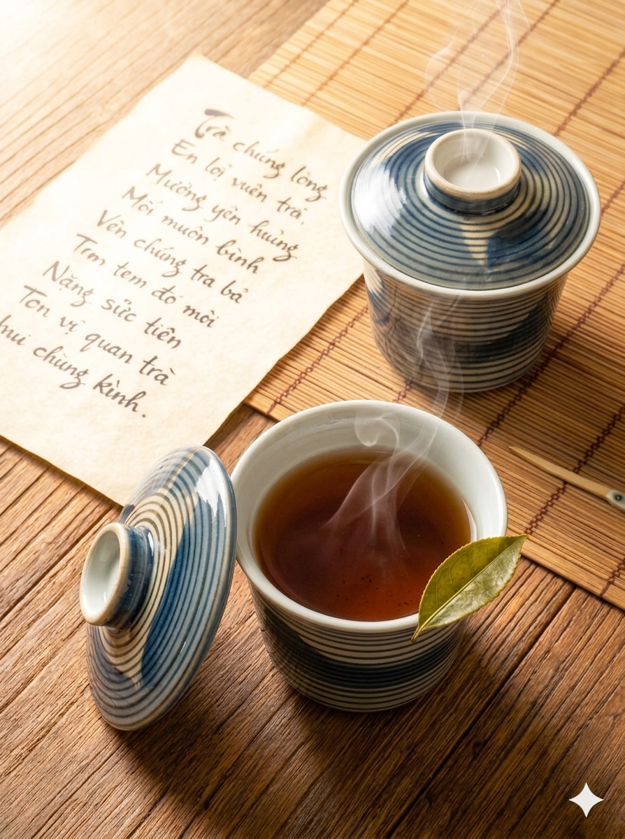Ly Trà Nhật Xưa Có Nắp